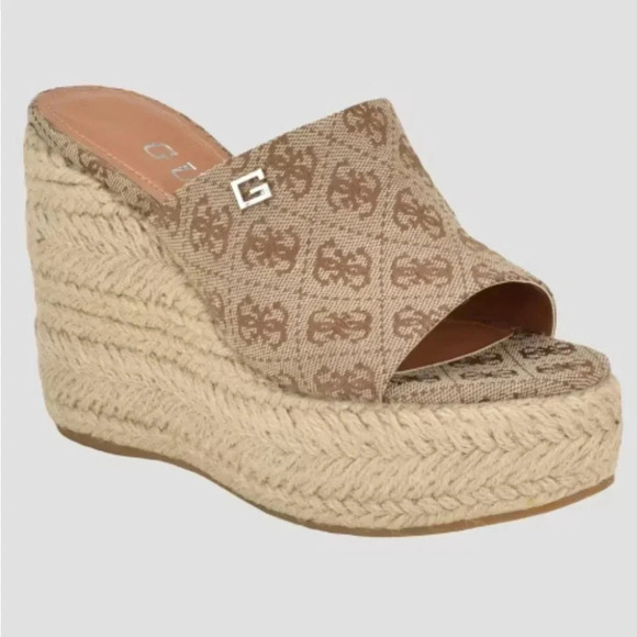 Guess Shoes - GUESS Evba Espadrille Wedges Size 6